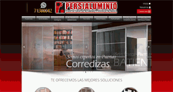 Desktop Screenshot of persialuminio.com